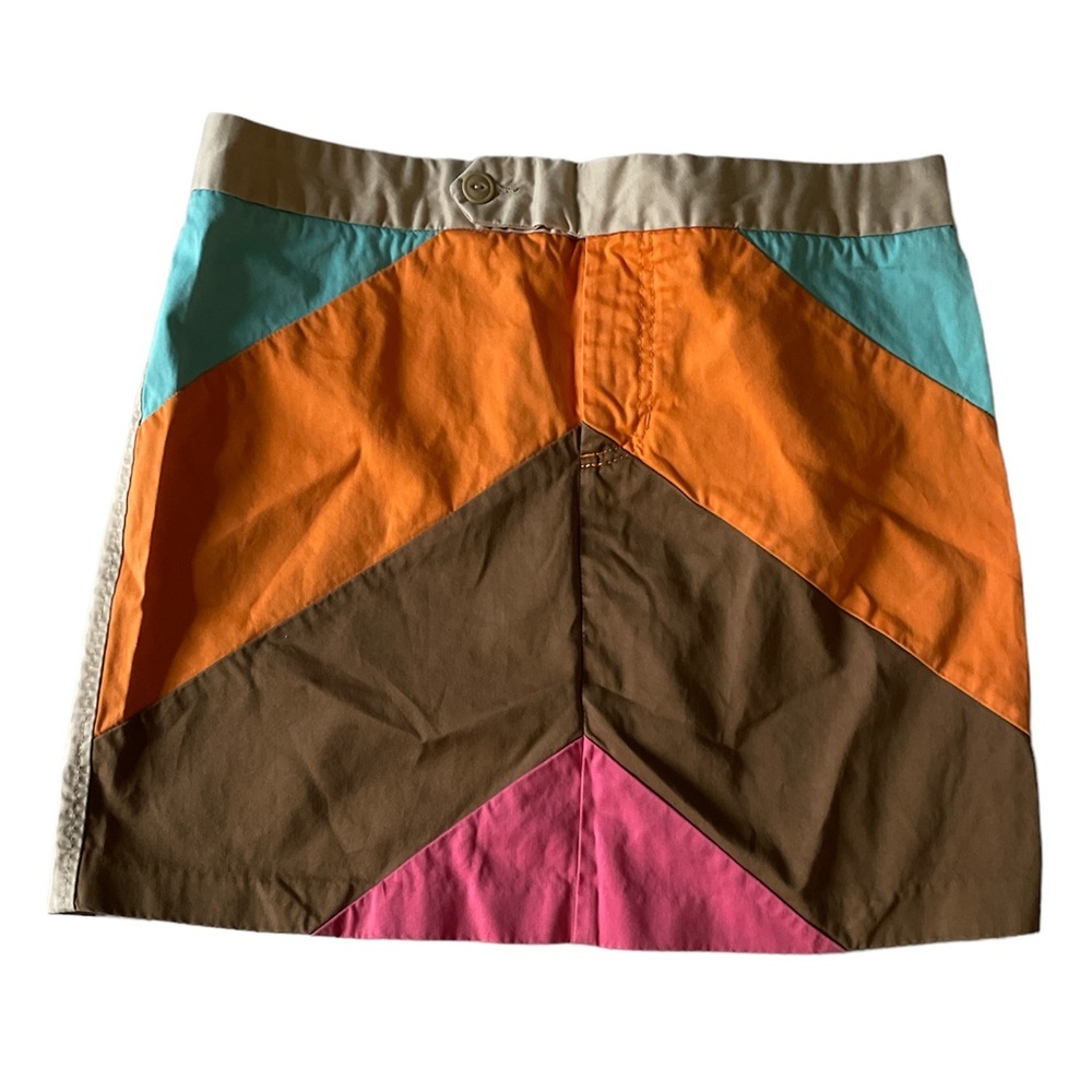 TOMMY HILFIGER Women’s Wavy Pattern Mini skirt Sz 10